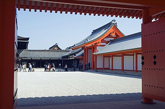 京都,皇宫,建筑