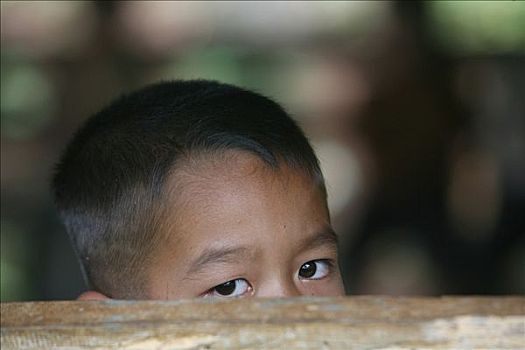 老挝,琅勃拉邦,老挝人,男孩
