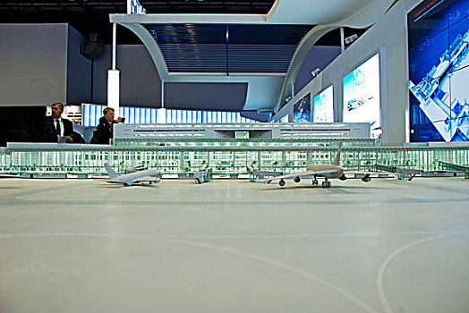 上海浦东国际机场模型