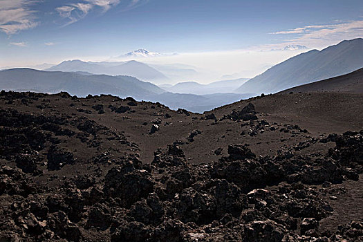 火山,智利