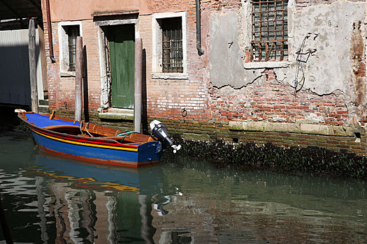 风景,运河,威尼斯,意大利