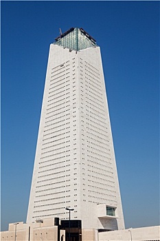 中央银行,科威特,摩天大楼,十二月,科威特城,中东