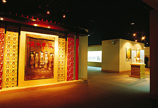 江苏徐州博物馆俑偶展厅