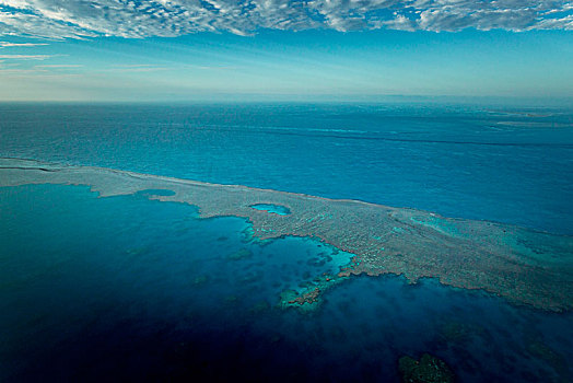 大堡礁,昆士兰,澳大利亚,航拍
