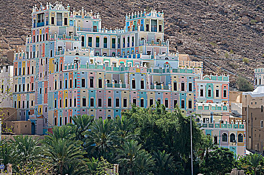 也门,哈德拉毛省,旱谷,酒店