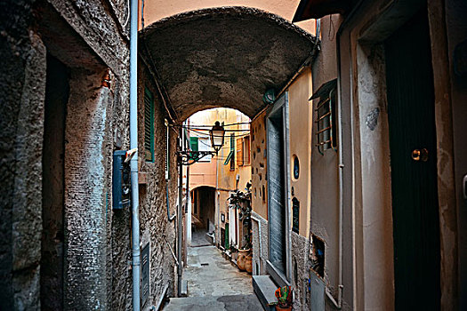 特色,小路,风景,里奥马焦雷,五渔村,意大利