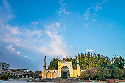 清真寺,艾提尕尔,广场