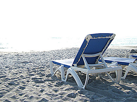 沙滩椅,海滩