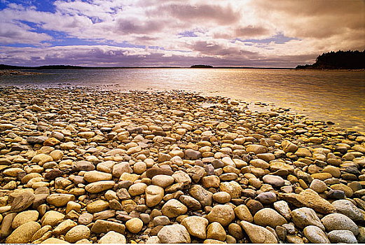 岩石海岸,新斯科舍省,加拿大
