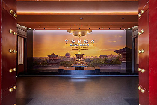 陕西省宝鸡市扶风县法门寺博物馆展厅