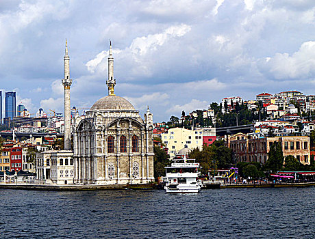清真寺,博斯普鲁斯海峡,伊斯坦布尔