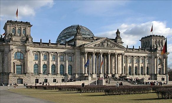 德国国会大厦,议会,建筑,柏林,德国,欧洲
