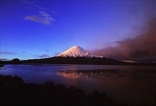 火山,国家公园,智利