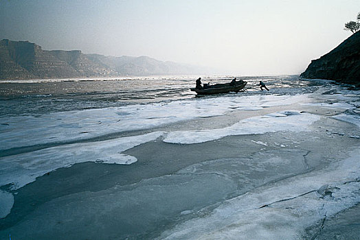 陕北冬季风景