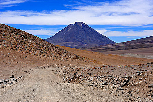 沙漠公路,火山,萨尔瓦多,大理,乌尤尼,玻利维亚,南美