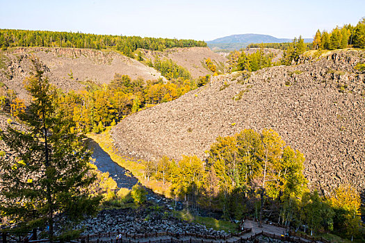 阿尔山峡谷