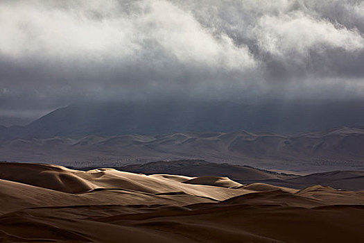 沙丘,雷雨天气