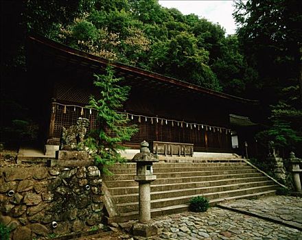 日本,靠近,京都,庙宇