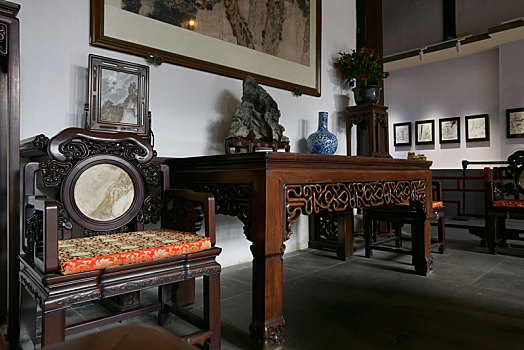 苏州狮子林的古典家具