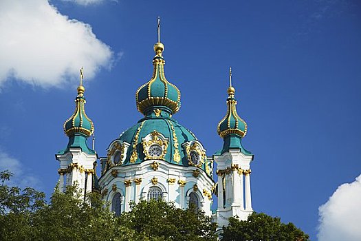 圣安德烈教堂,基辅,乌克兰