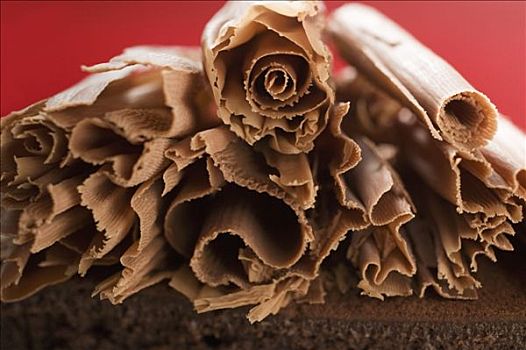 巧克力刨花,巧克力蛋糕