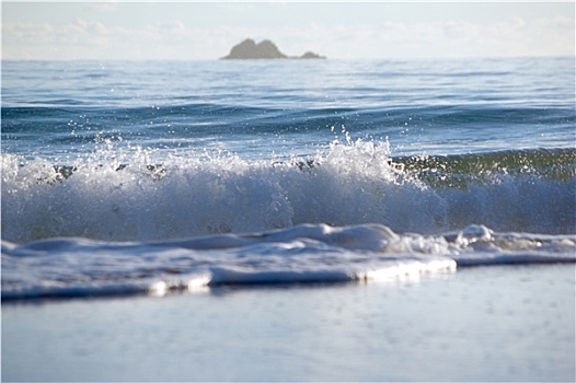 波浪,进入