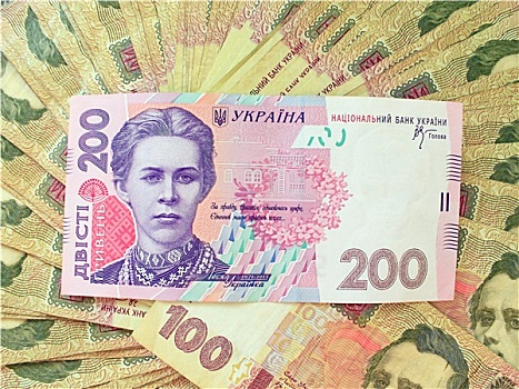背景,乌克兰,钱