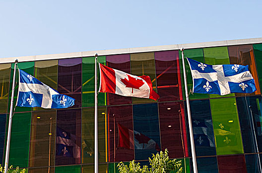 蒙特利尔,加拿大,旗帜
