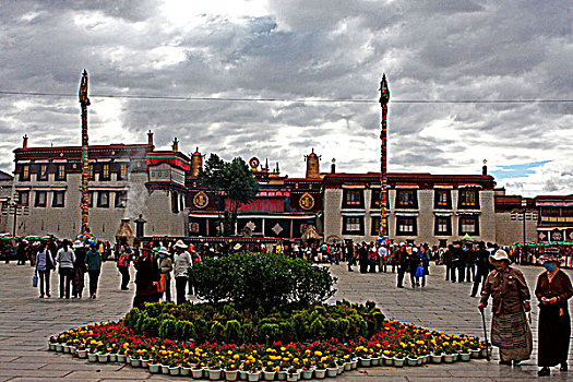 西藏拉萨的布达拉宫