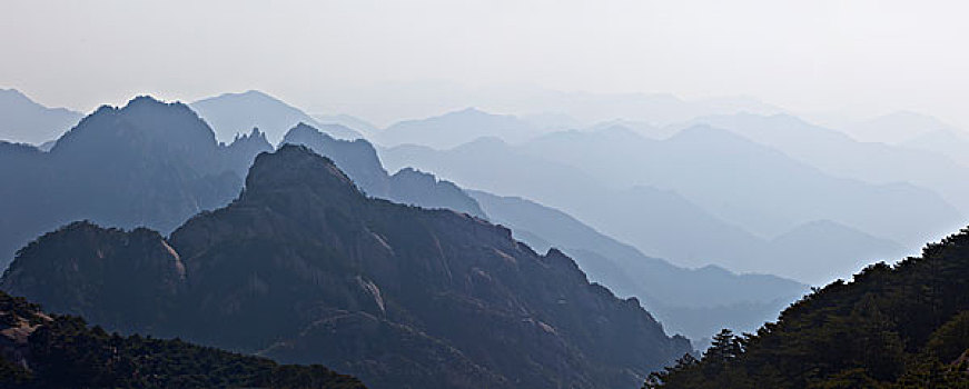 黄山,自然风光