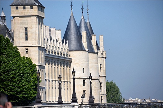 城堡,靠近,赛纳河,巴黎