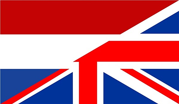 英国,荷兰,旗帜