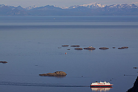 客船,挪威,海洋