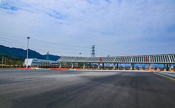 福建省,厦门,公路,收费站,建筑,景观