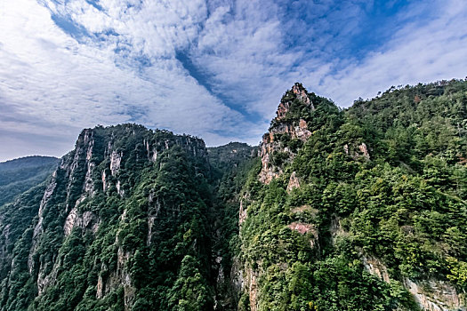 浙江省,天台县,山峰,峡谷,自然景观