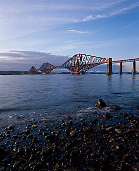 轨道,桥,福斯河,苏格兰