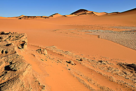 沙丘,国家公园,世界遗产,区域,撒哈拉沙漠,阿尔及利亚,非洲
