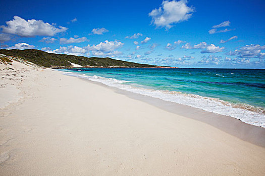 白沙滩,舒适,角,西澳大利亚,澳大利亚