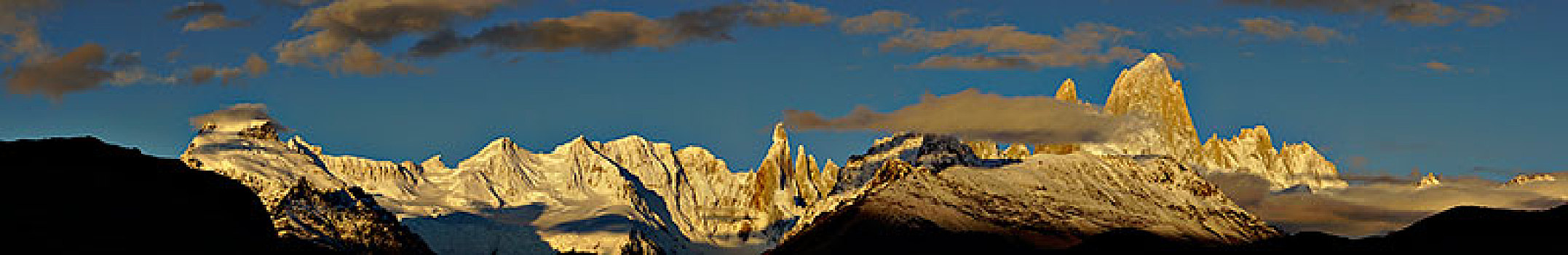 积雪,山脉,日出,洛斯格拉希亚雷斯国家公园,省,巴塔哥尼亚,阿根廷,南美