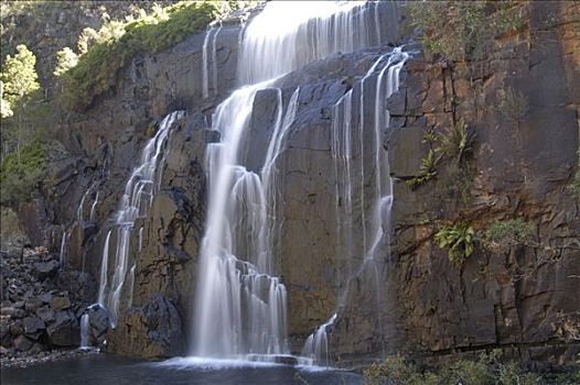 瀑布,格兰扁,国家公园,维多利亚,澳大利亚