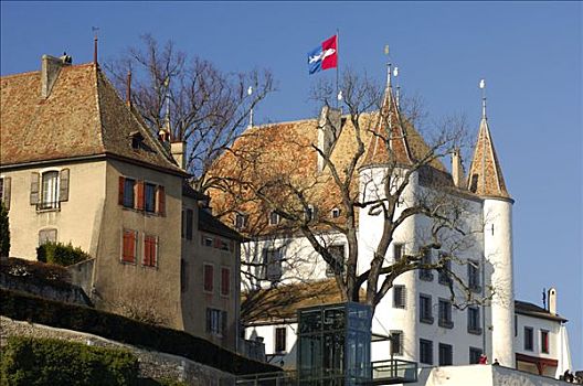 城堡,沃州,瑞士