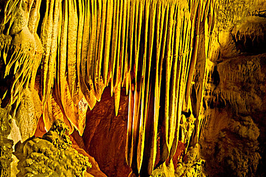 晶莹,洞穴,红杉国家公园,加利福尼亚,美国