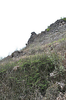 无限风光在险峰,石山,石塔,岩石,石头,亚洲,东亚,中国,贵州,毕节市,威宁县,天空,蓝天,旅行,自然美,白昼,户外,大尖山