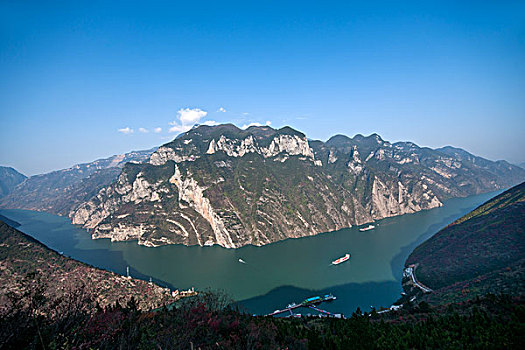 长江三峡巫峡峡谷