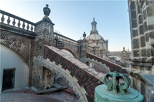 墨西哥城,大教堂,屋顶
