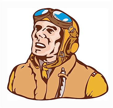 第二次世界大战,飞行员,复古
