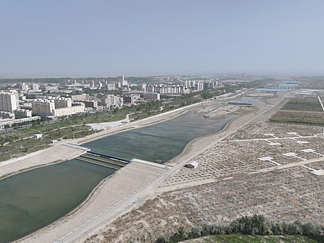 若羌,修复河流生态环境,建设城市发展绿廊