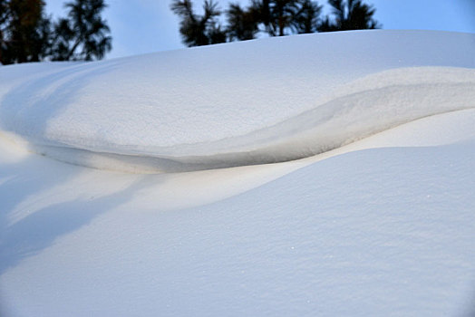 冬季吉林雪村-松岭美景如画