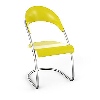 椅子,黄色