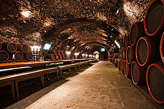 葡萄酒,地窖,世界遗产,托卡伊,区域,匈牙利,欧洲